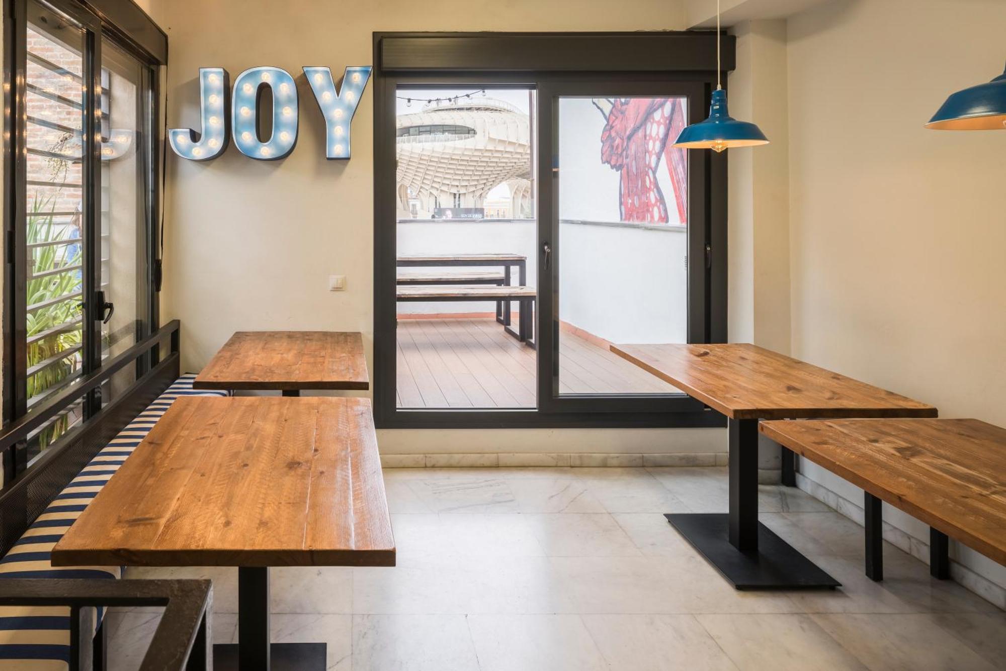Hostel Joy Setas Coworking Sevilla Exterior foto